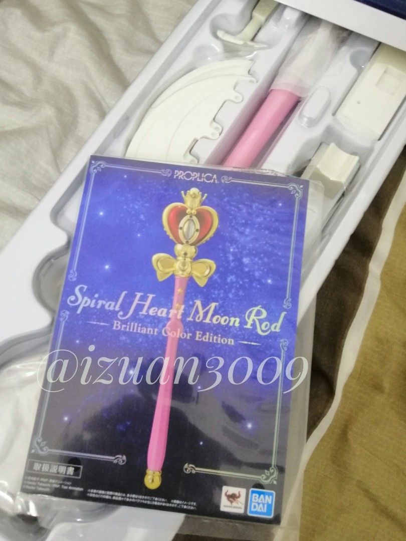 Sailor Moon - Spiral Heart Moon Rod Proplica - Édition 30 Ans