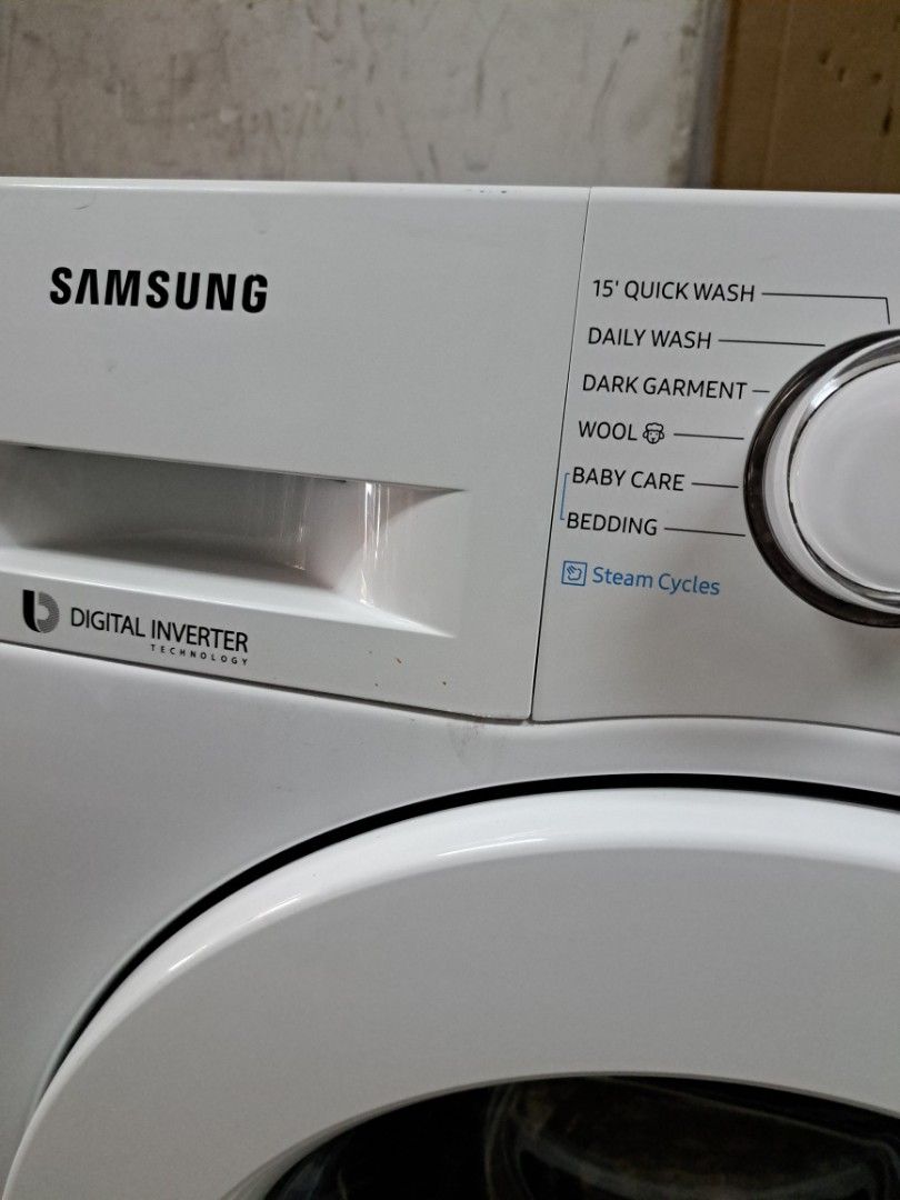 Samsung 7.5kg front load Washing Machine washer inverter 4ticks