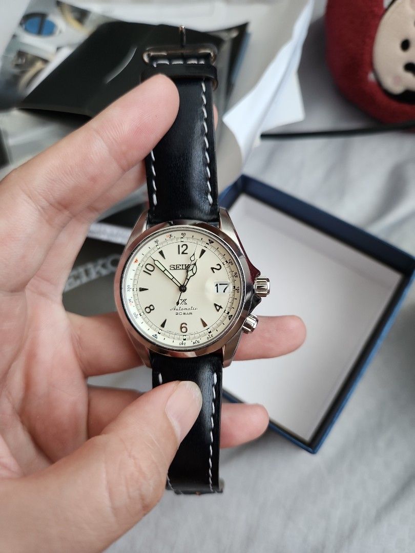 Seiko Alpinist SPB119J cream dial