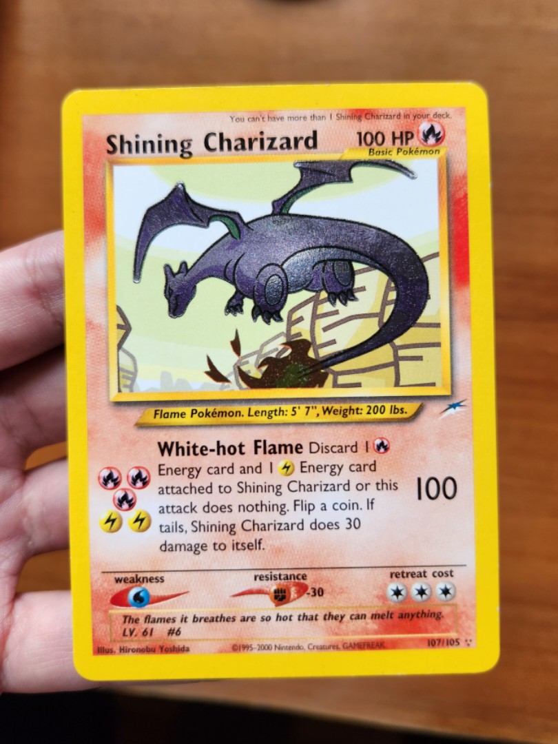 Shining Charizard, Hobbies & Toys, Toys & Games on Carousell