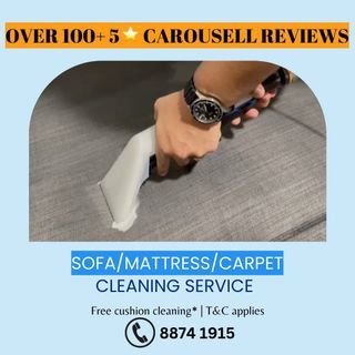Sofa/Mattress/Carpet Upholstery Cleaning
