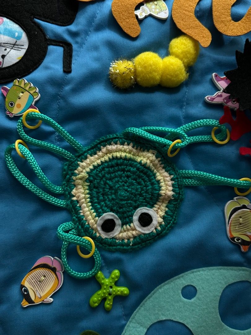 Soft Montessori baby playmat (kind of busy book), Babies & Kids, Infant