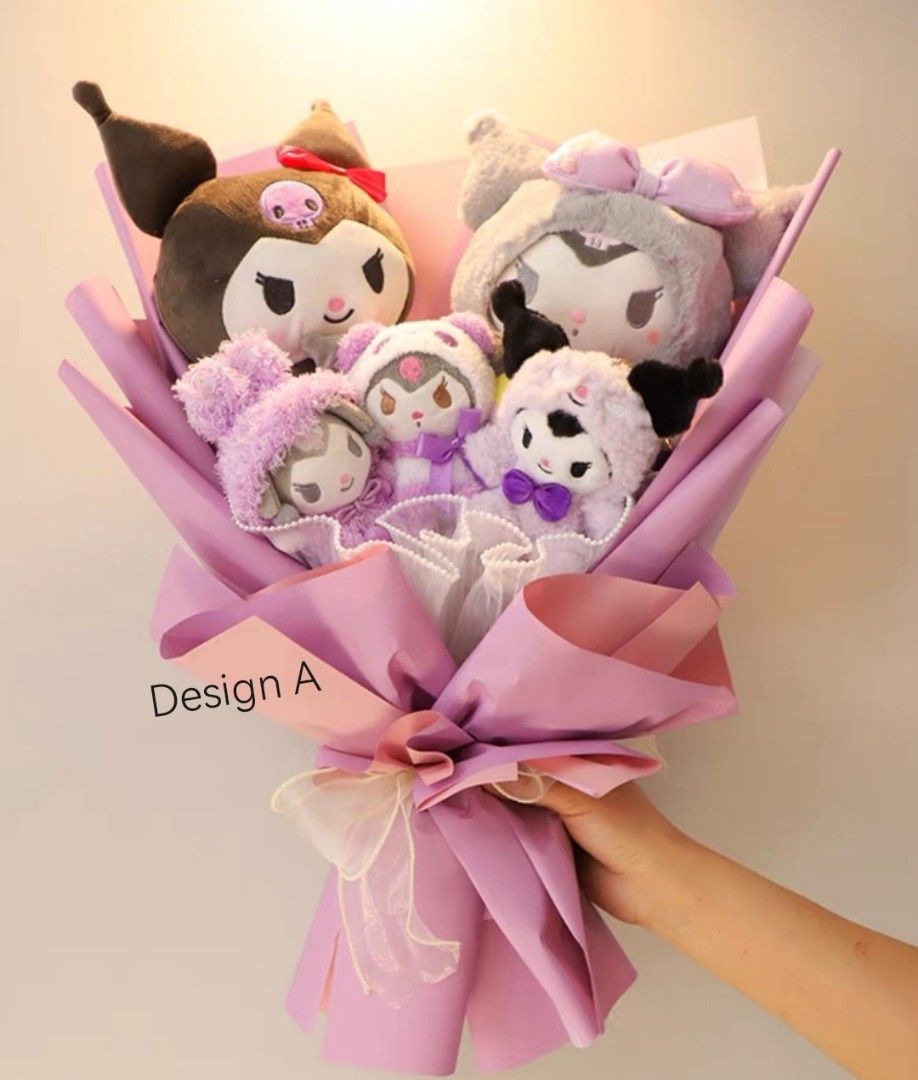 Soft Toy Bouquet (30cm x H40cm), Hobbies & Toys, Stationery & Craft