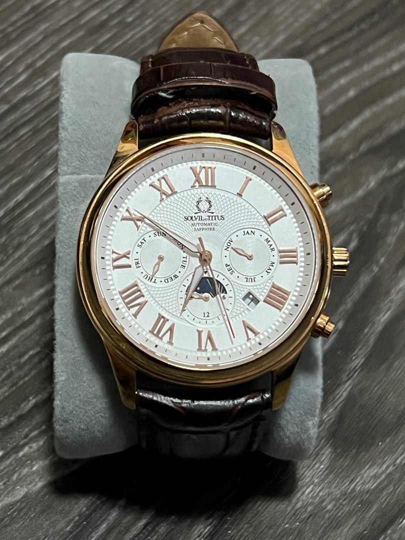 Solvil et titus sales automatic sapphire