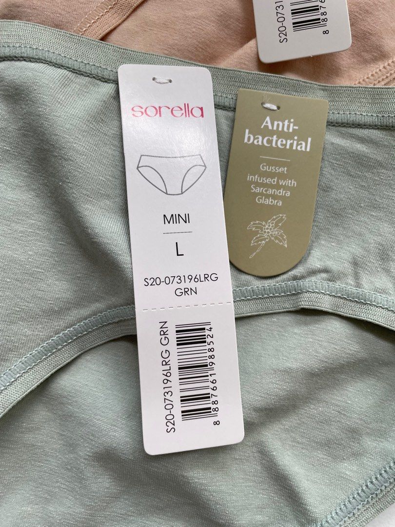 Sorella Panties Mini (L) Anti Bacterial, Everything Else on Carousell