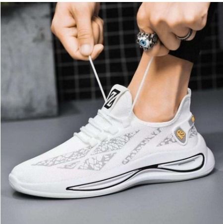 Sports Shoes Men Breathable Running Shoes Sneakers Cloth Shoes