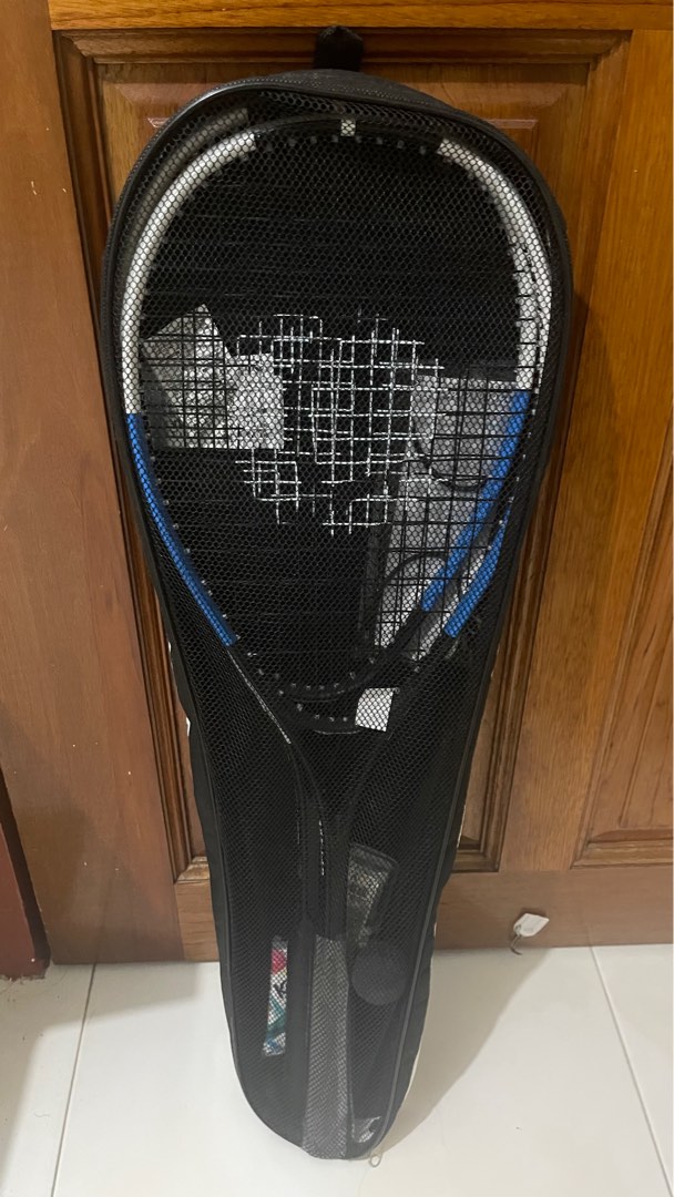Used Squash Rackets Squash Racket and ball, Sports Equipment, Sports & Games, Racket & Ball ...