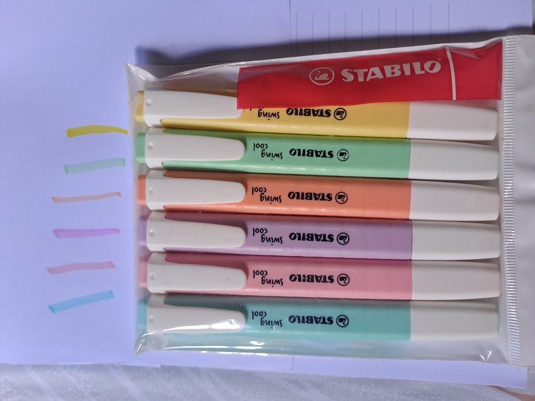 Stabilo Highlighters, Hobbies & Toys, Stationery & Craft, Stationery