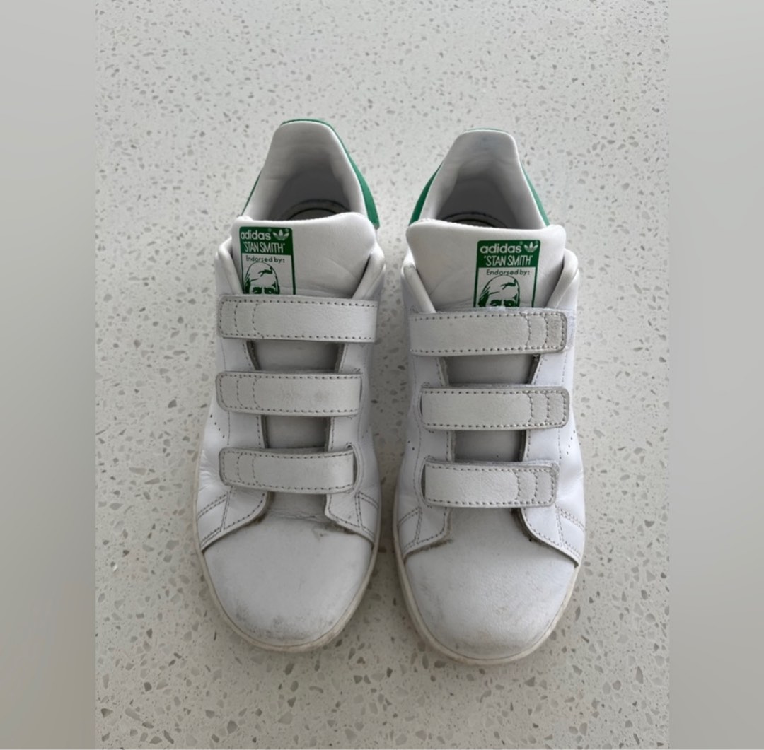 stan smith velcro green