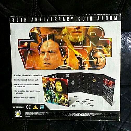 Star wars 30th anniversary coin album store
