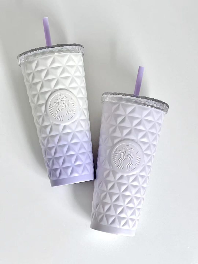 Starbucks 591ml/20oz Gradient Purple Jewelled Straw Cup – Ann Ann