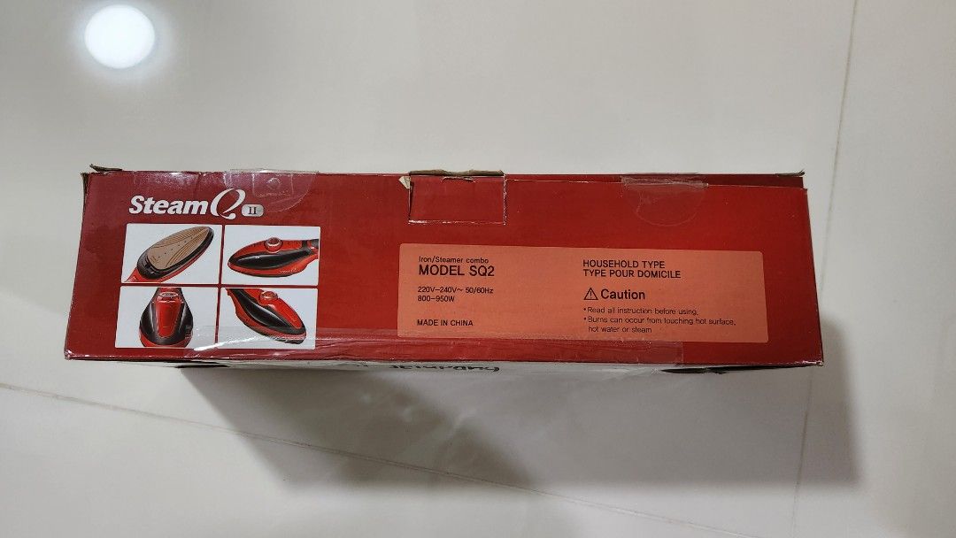 SteamQ II Handheld Steam Iron, TV & Home Appliances, Irons & Steamers