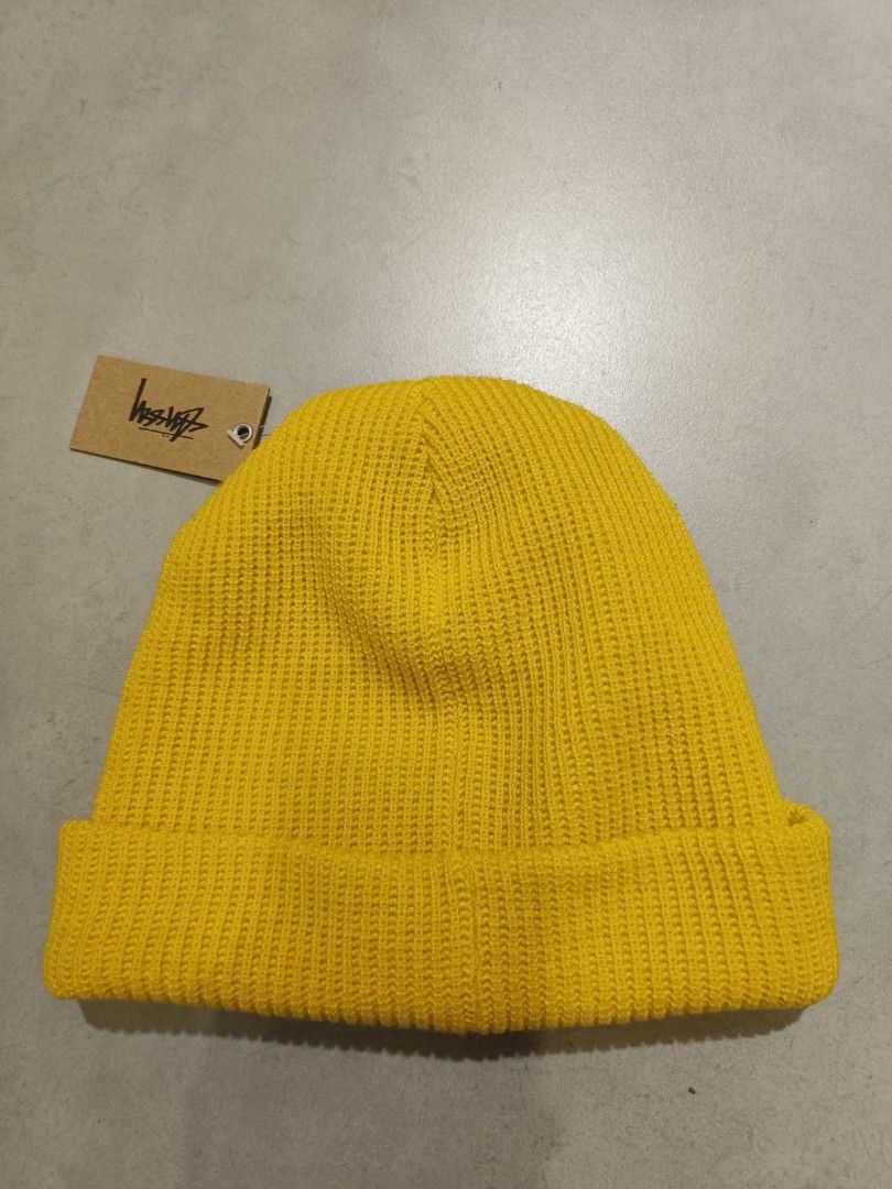 Stussy waffle 2025 knit cuff beanie
