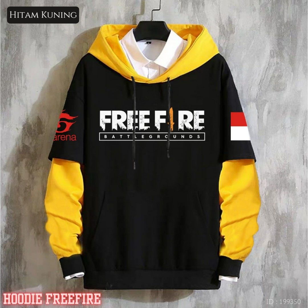Jaket hoodie shop free fire