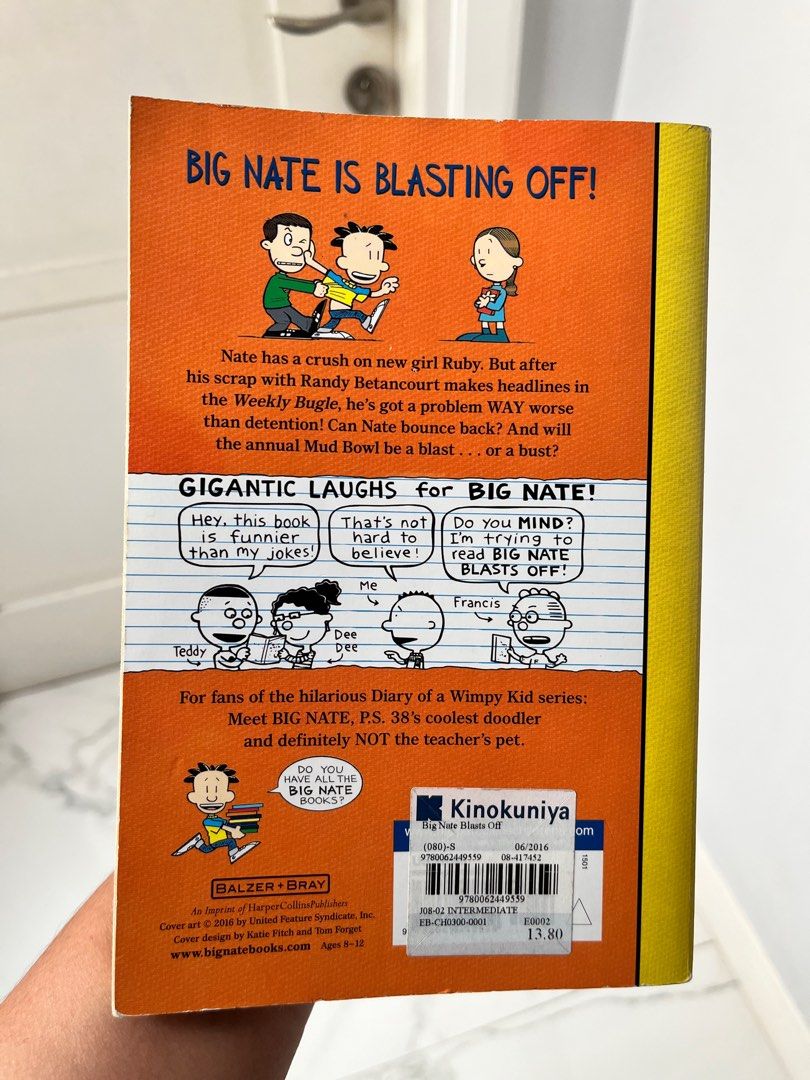The Big Nate Blast Off on Carousell
