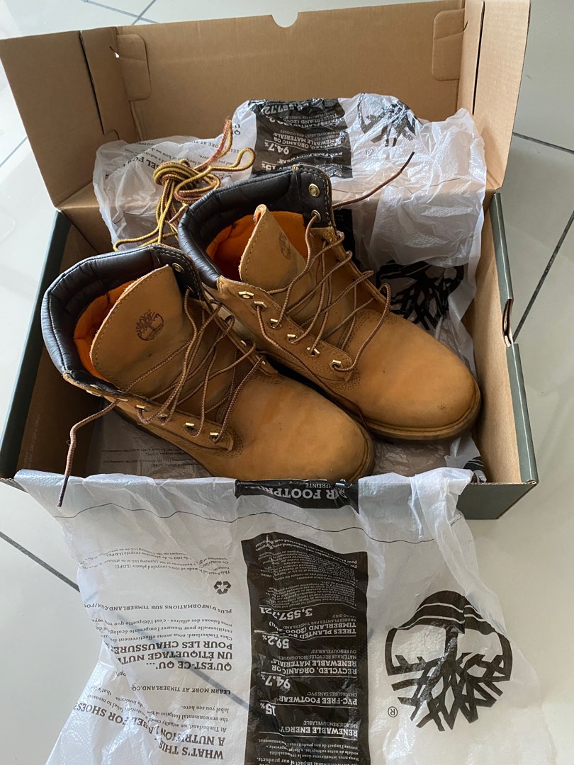 Timberland WATERVILLE 6 IN WATERPROOF BOOT WHEAT NUBUCK Women s