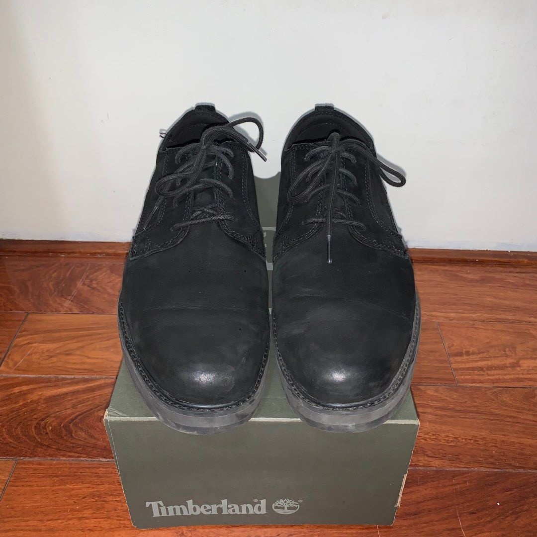 Timberland wesley falls oxford black nubuck US8 26cm