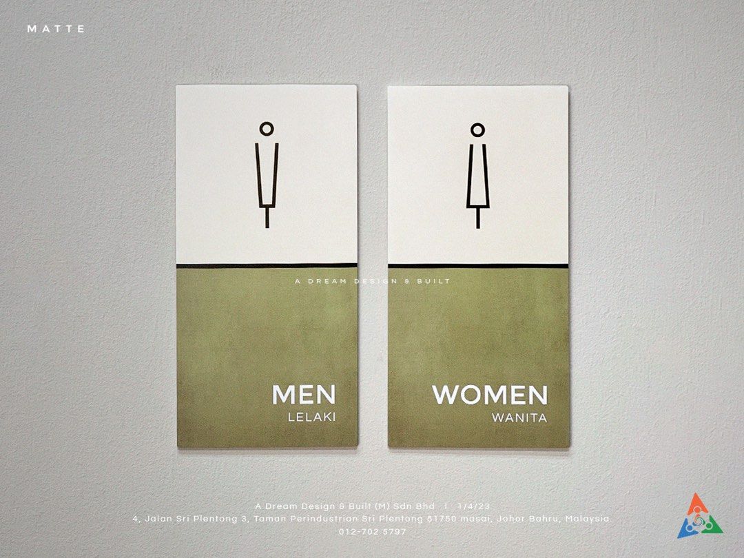 Toilet Signage, Looking For on Carousell