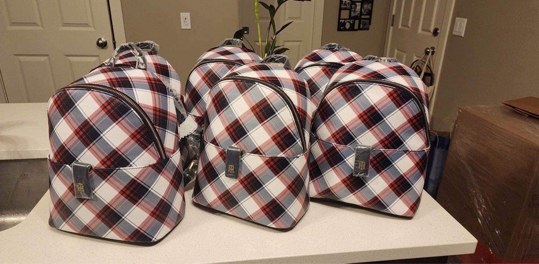 Tommy hilfiger hotsell checkered backpack
