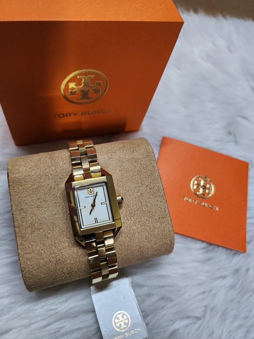 Tory Burch TBW1100 Gold-Tone Dalloway Three-Hand Stainless Steel Watch