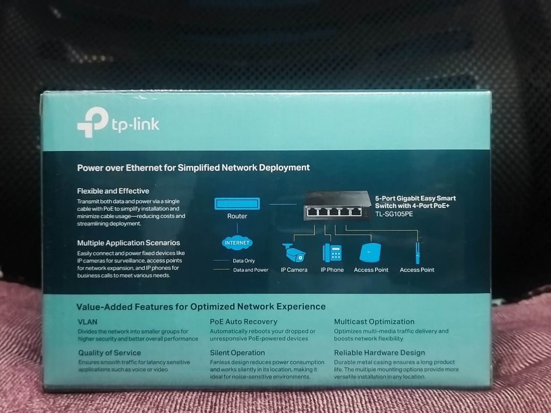 TP-Link Interruttore PoE TL-SG105PE 5 Porte - Acquista Su - Foto 10