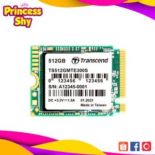 Transcend 512GB 300S MTE300S M.2 2230 PCIE Gen 3 X4 3D NAND NVME SSD Internal Solid State Drive