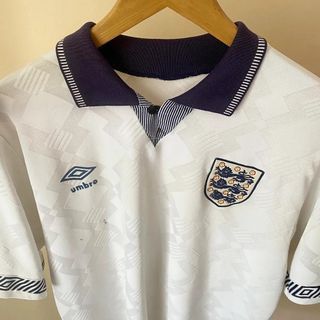 Vintage jersey 1990 england home shirt