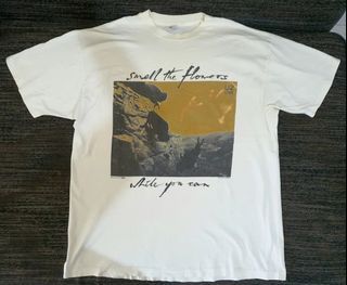 Vintage kaos band 1990 U2 single stitch