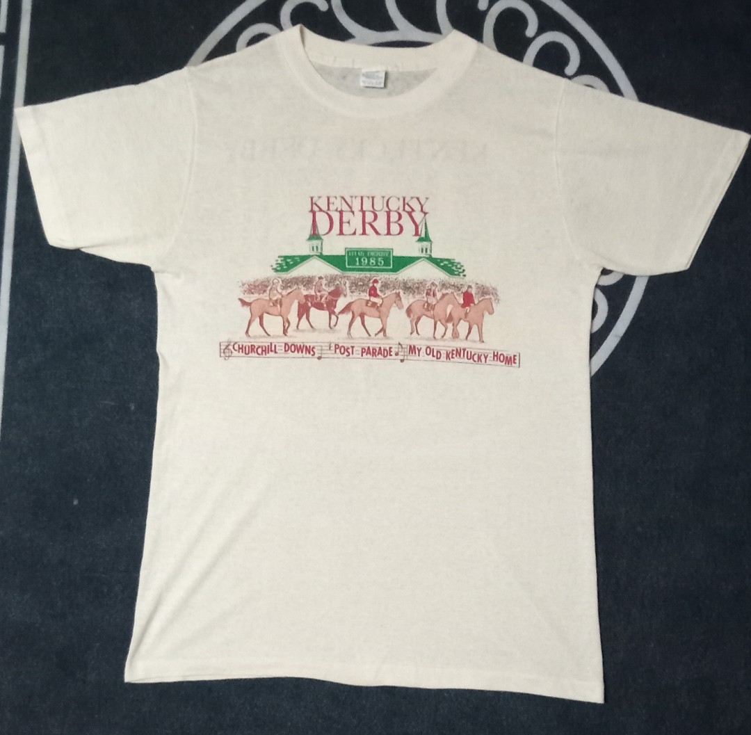 Vintage KENTUCKY DERBY, Men's Fashion, Tops & Sets, Tshirts & Polo