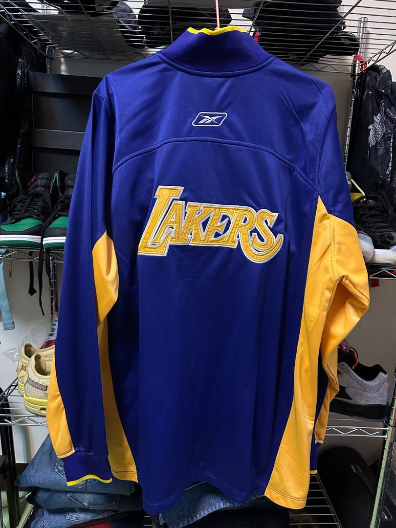 Vintage Los Angeles Lakers Warm-Up Jacket Size XL Reebok •RARE•