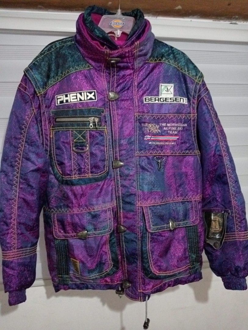 Vintage Phenix Official Norwegian Alpine ski Jacket Rare 1990's, Men's Fashion, Coats