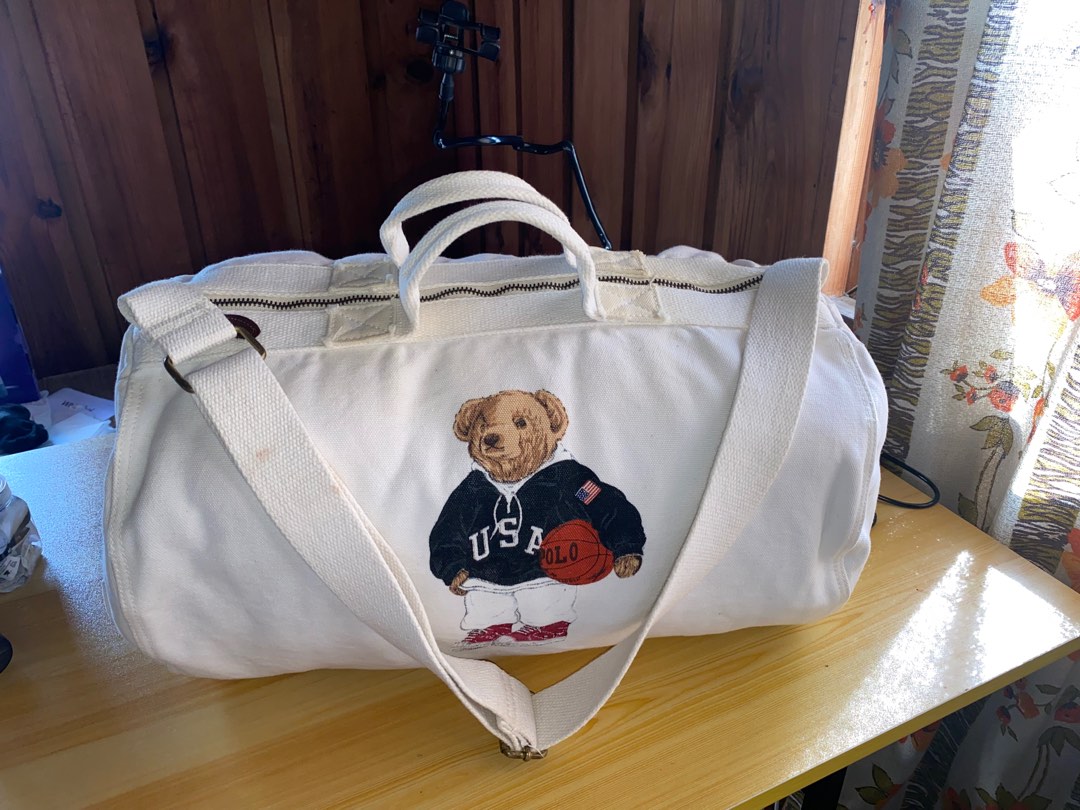 Vintage ralph lauren duffle bag sale