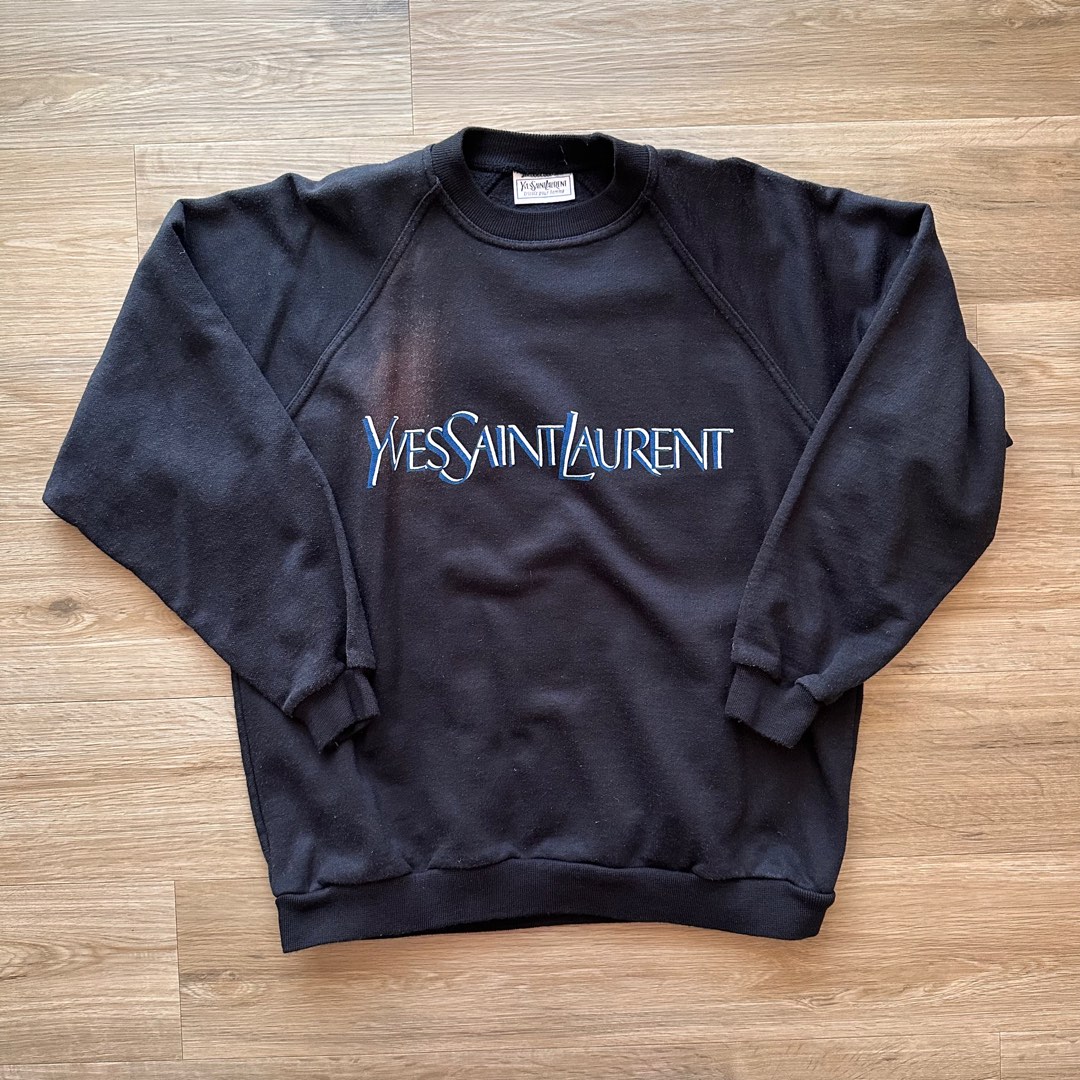 authentic vintage yves saint laurent ysl pullover sweater tricots
