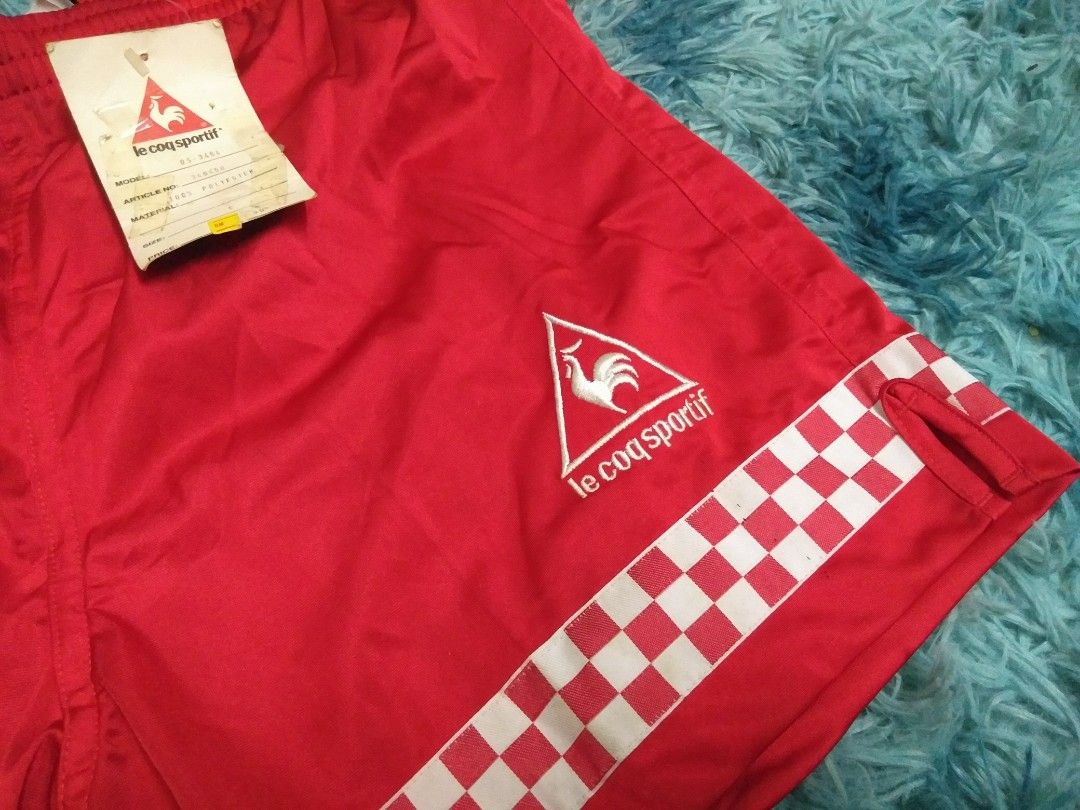 Vtge leco sportif, Men's Fashion, Bottoms, Shorts on Carousell