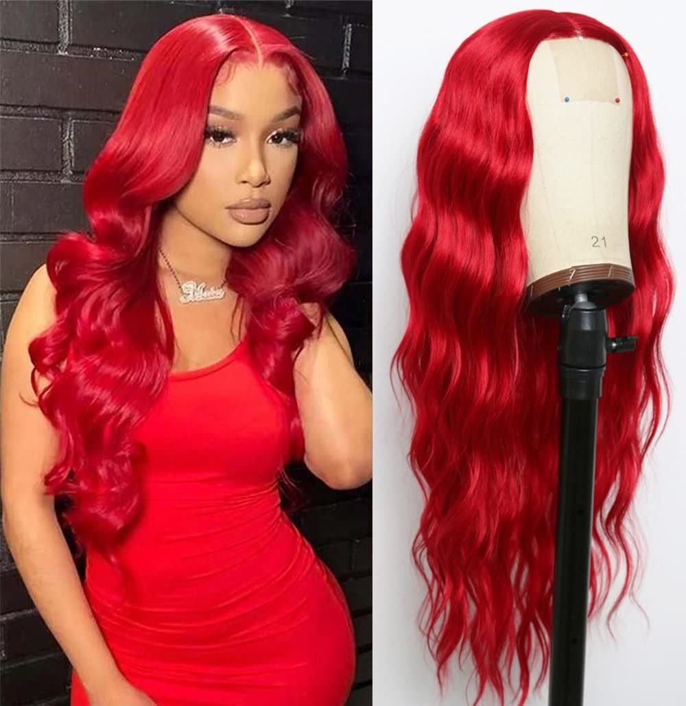 Red wigs for online women