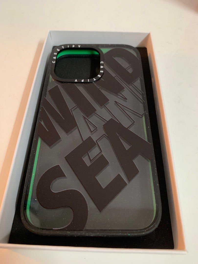iPhone 13pro 用 wind and sea casetify wdsカラーホワイト 