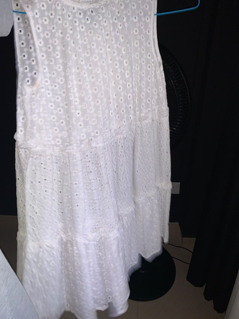 ribbon tie strap dress