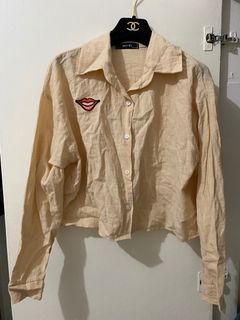 Wi-fir Polo Longsleeve croptop