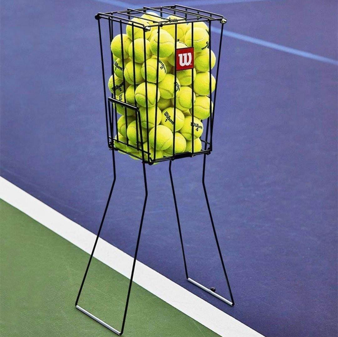 Wilson Tennis Ball Picker Hopper Basket, Sports Equipment, Other Sports