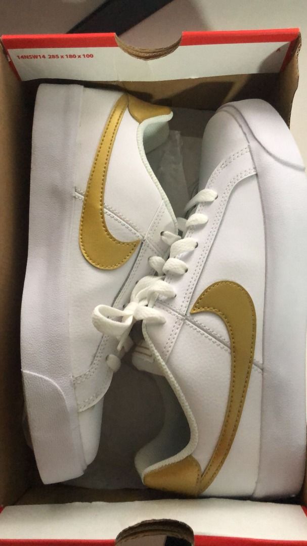 Nike court deals royale white gold
