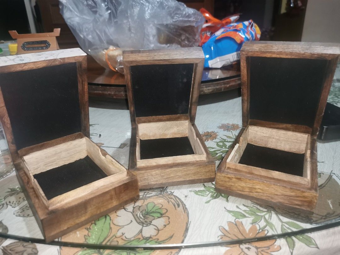 Sold Per Box Wooden boxes (sold per box ), Hobbies & Toys, Memorabilia ...