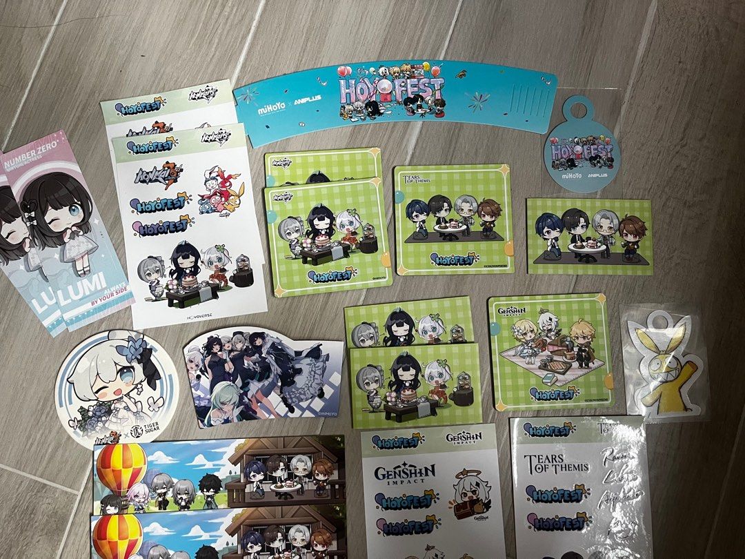 WTS> Hoyofest Official Tears of Themis / Tiger Sugar Honkai Impact 3rd