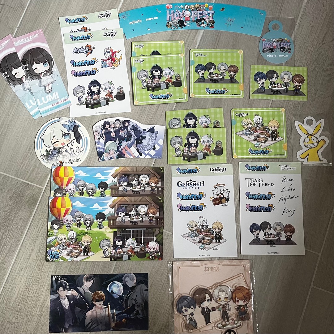 WTS> Hoyofest Official Tears of Themis / Tiger Sugar Honkai Impact 3rd