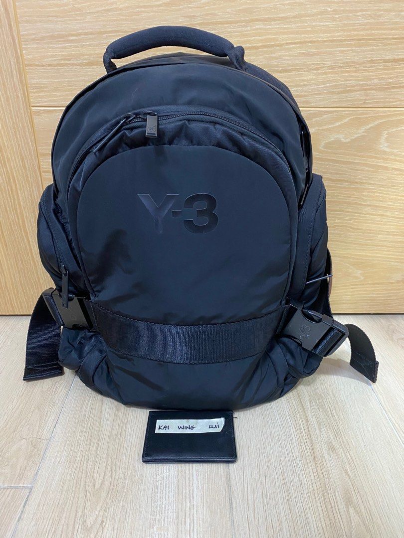 Y3 mens CH2 backpack multi pocket black