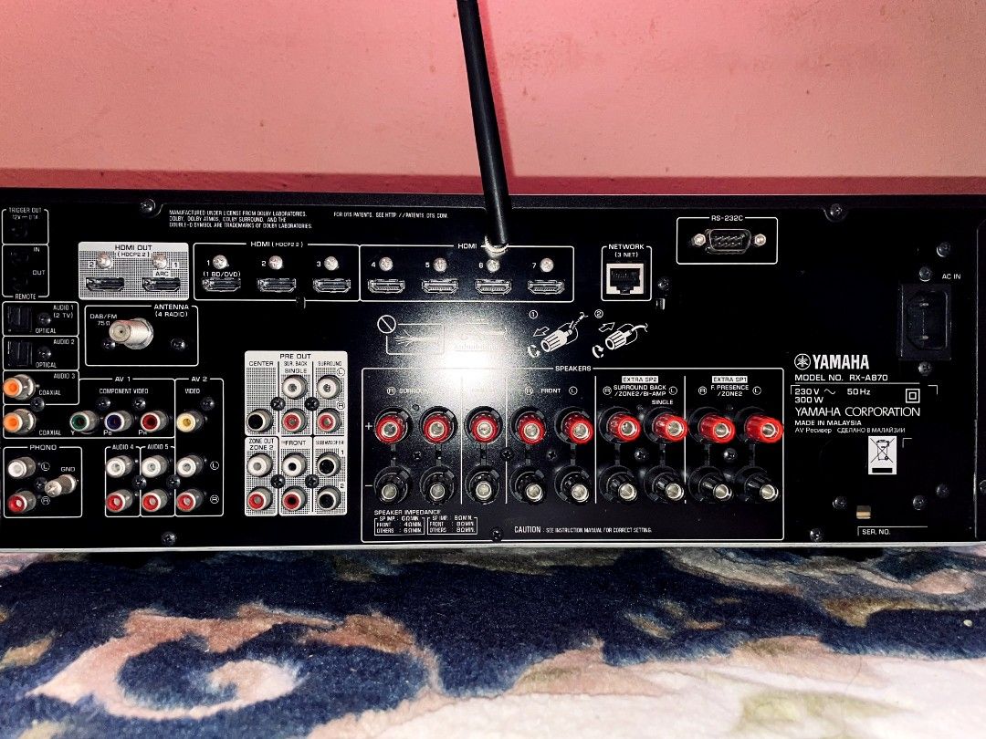 Yamaha Aventage RXA870, Audio, Soundbars, Speakers & Amplifiers on