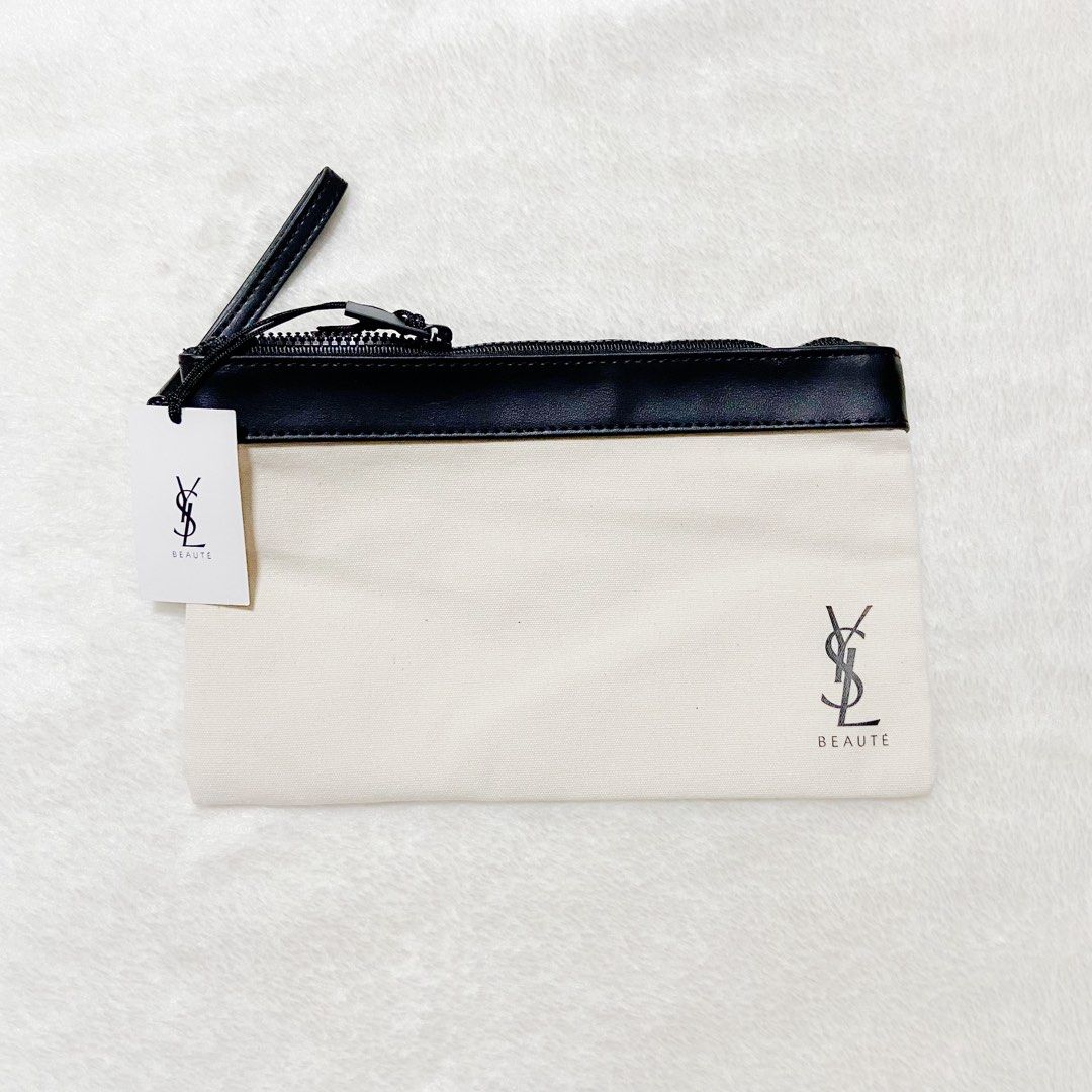 YSL makeup pouch, Women's Fashion, Bags & Wallets, Purses & Pouches on  Carousell