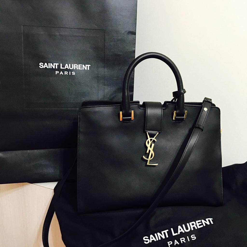 YSL Monogram Cabas in Small (Used), Luxury, Bags & Wallets on Carousell