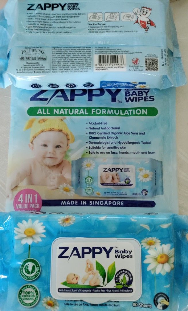 Zappy baby wipes hotsell