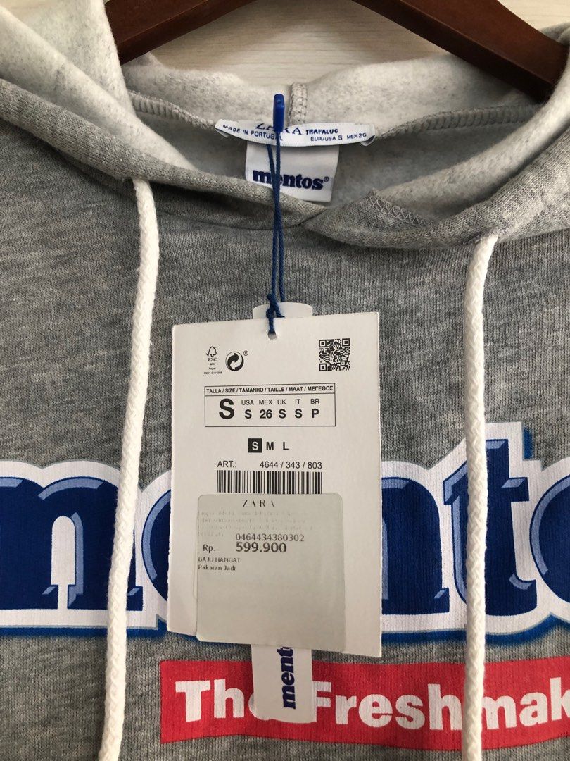 Zara mentos clearance hoodie