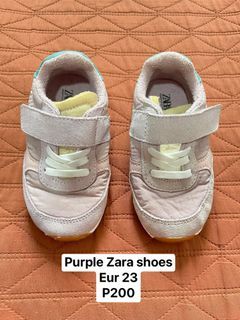 Zara purple shoes
